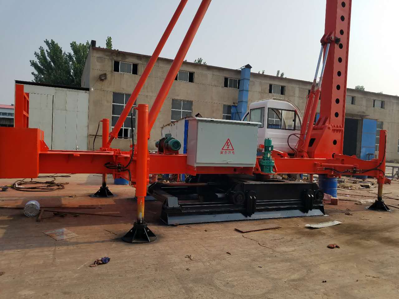 15米长螺旋钻机